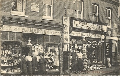  Martins Shop (1907) Postcard