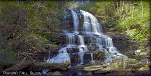 Pearsons Falls, Saluda, North Carolina  (Click for Web Site)