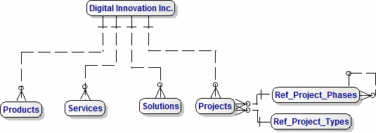 Data Model for Digital Innovation Inc.