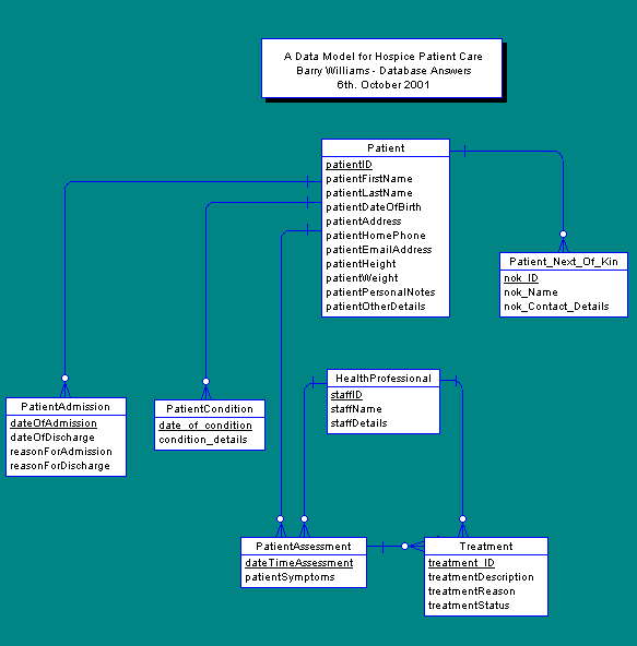 Conceptual Data Model for Hospice Patient Care