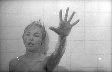 Janet Leigh in Iconic Shower scene from Psycho (1960) (Click for Web Site)