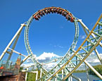 Colossus Ride at Thorpe Park, Surrey, England (Click for Thorpe Park Web Site)