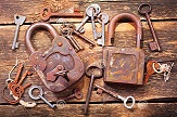 Old Locks and Keys (Click for Web Site)