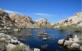 Joshua Tree Park Barker Dam Reservoir